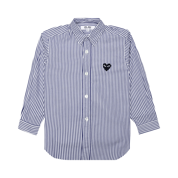Comme des Garçons PLAY Striped Shirt 'White/Blue'