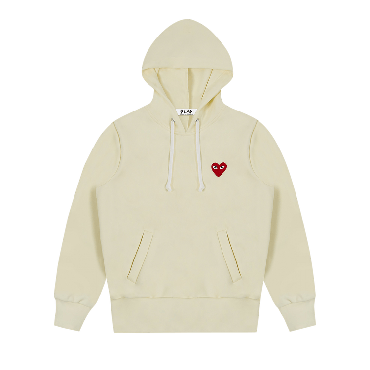 Comme des Garçons PLAY Hoodie 'Ivory'