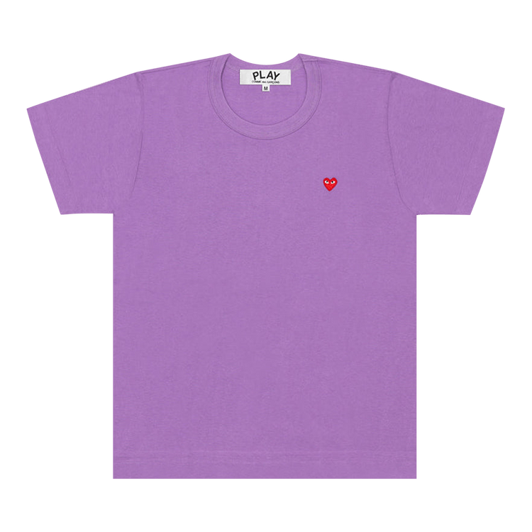 Comme des Garçons PLAY Small Heart T-Shirt 'Purple'