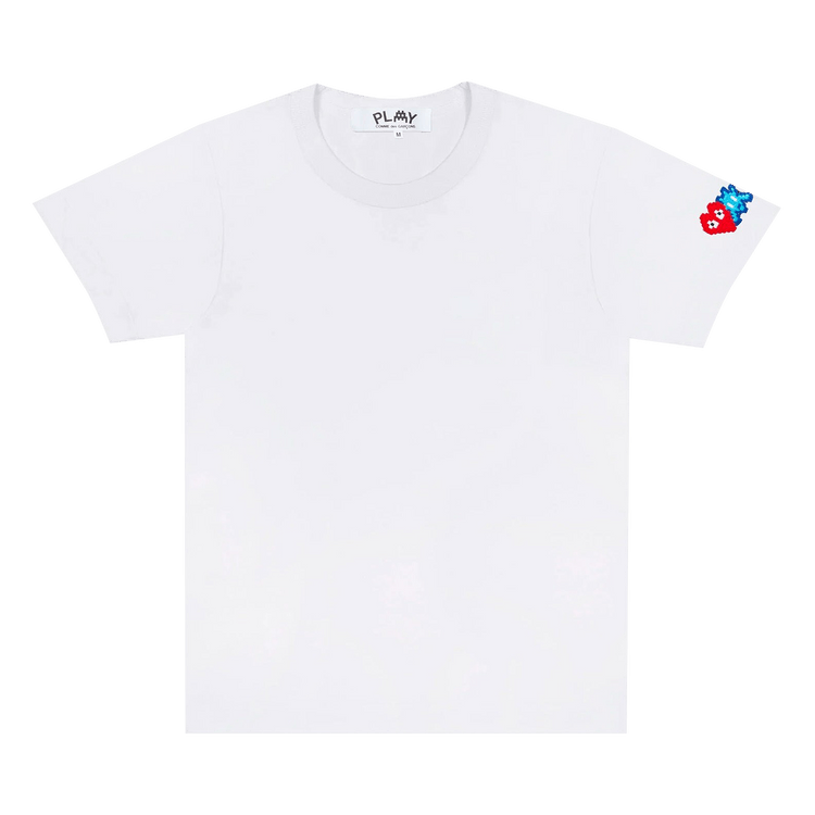 Comme des Garçons PLAY Double Heart T-Shirt 'White'