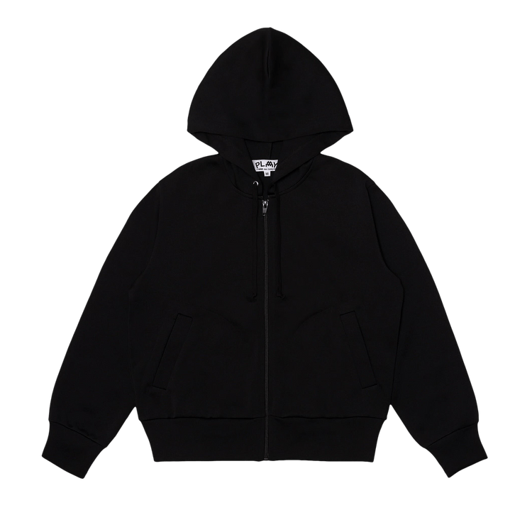 Comme des Garçons PLAY x Invader Pixel Heart Zip Hoodie 'White'