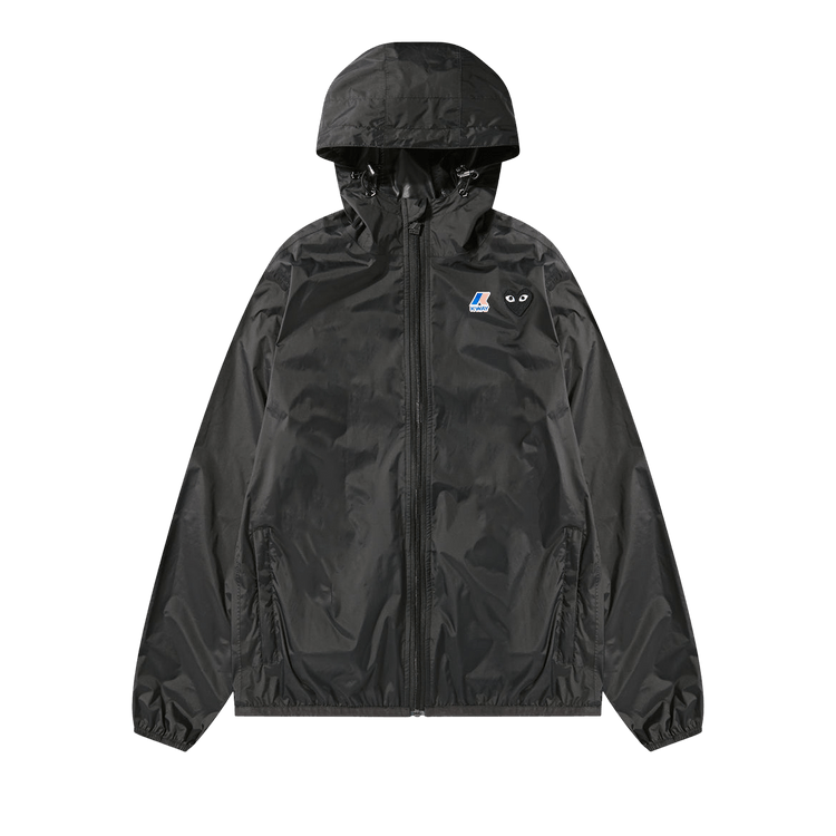 Comme des Garçons PLAY K-Way Emblem Jacket 'Black'