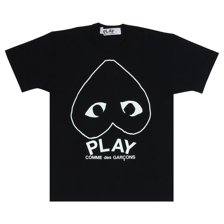 Comme des Garçons PLAY Logo T-Shirt 'Black'