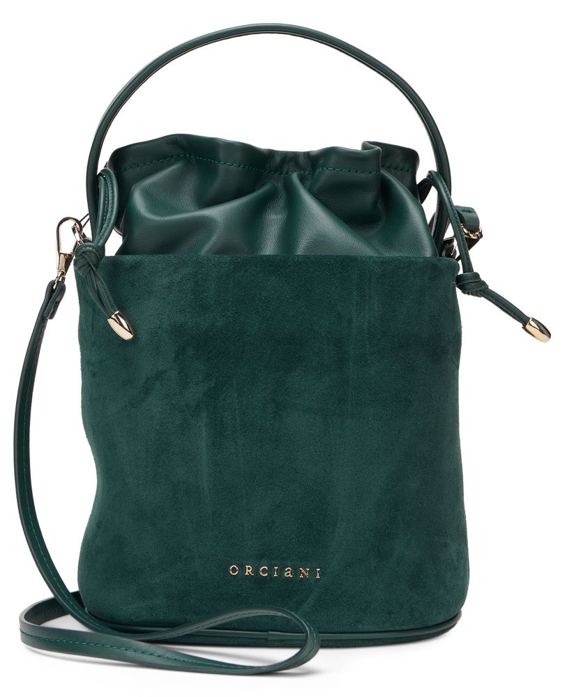 Orciani Her Drawstring Bucket Bag