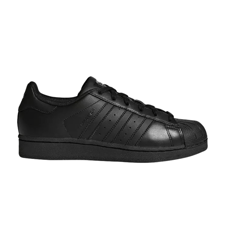 Adidas Superstar Foundation J 'Triple Black'