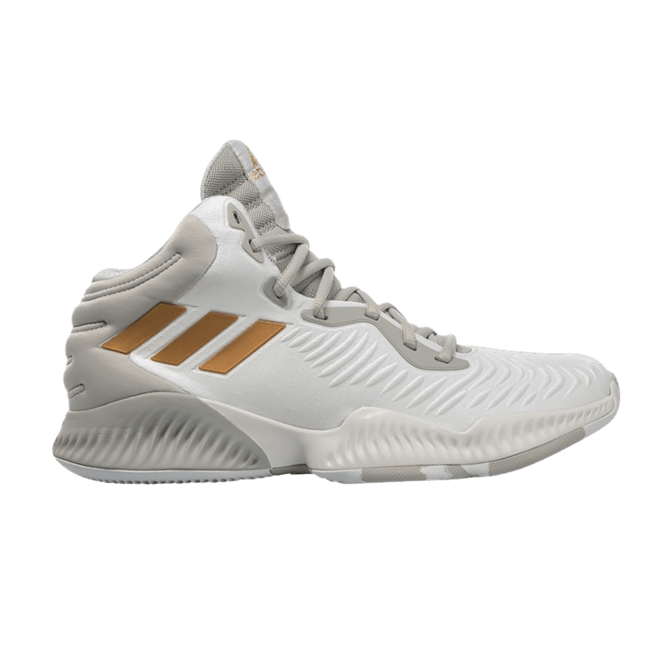 adidas Mad Bounce 2018 'White Gold Metallic Grey'