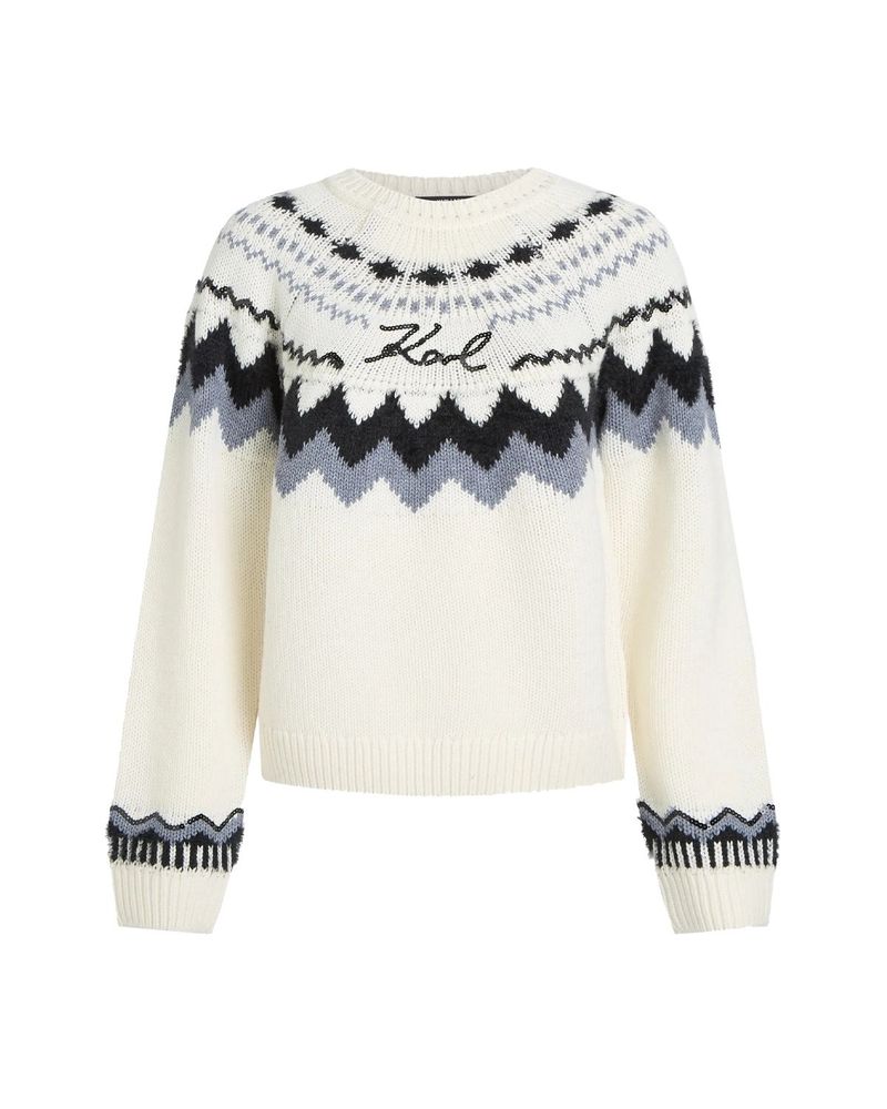 Karl Lagerfeld Alpine Knit Sweater