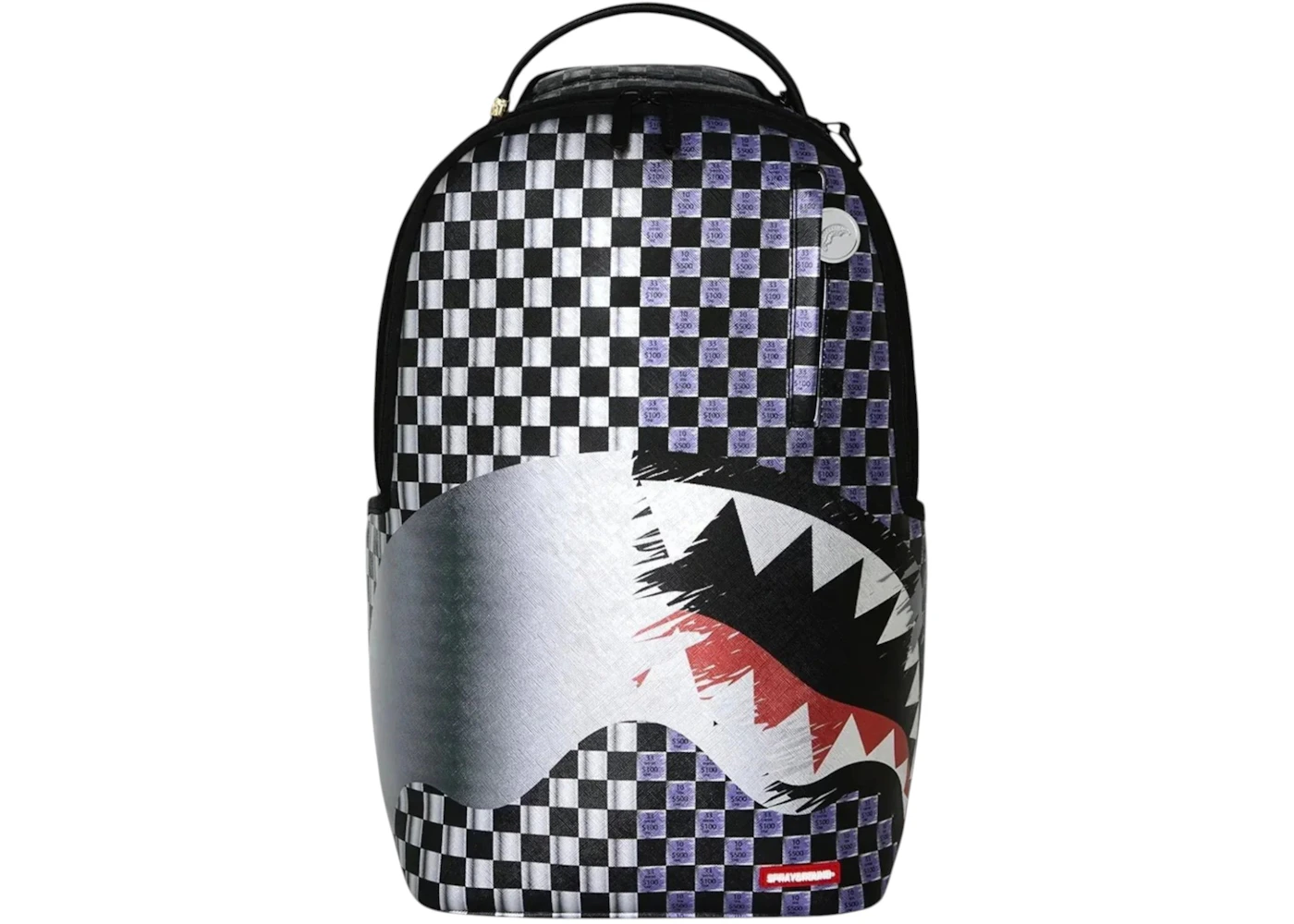 Sprayground Scratch Off Shark Backpack Multicolor