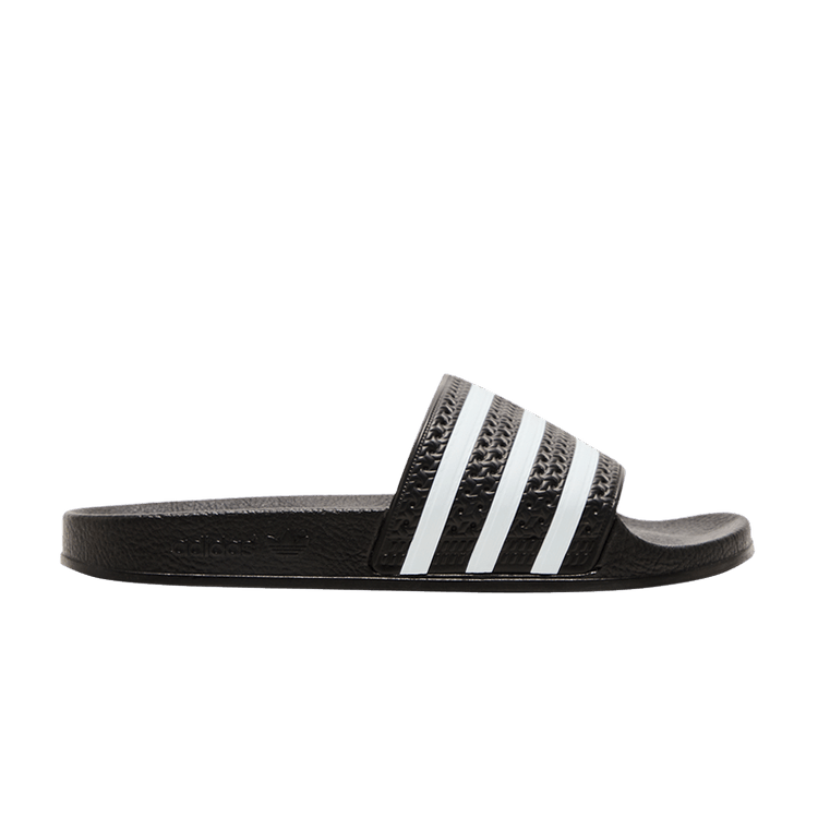 Adidas Adilette Slide J 'Black White'