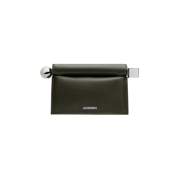 Jacquemus La Pochette Rond Carre 'Dark Khaki'