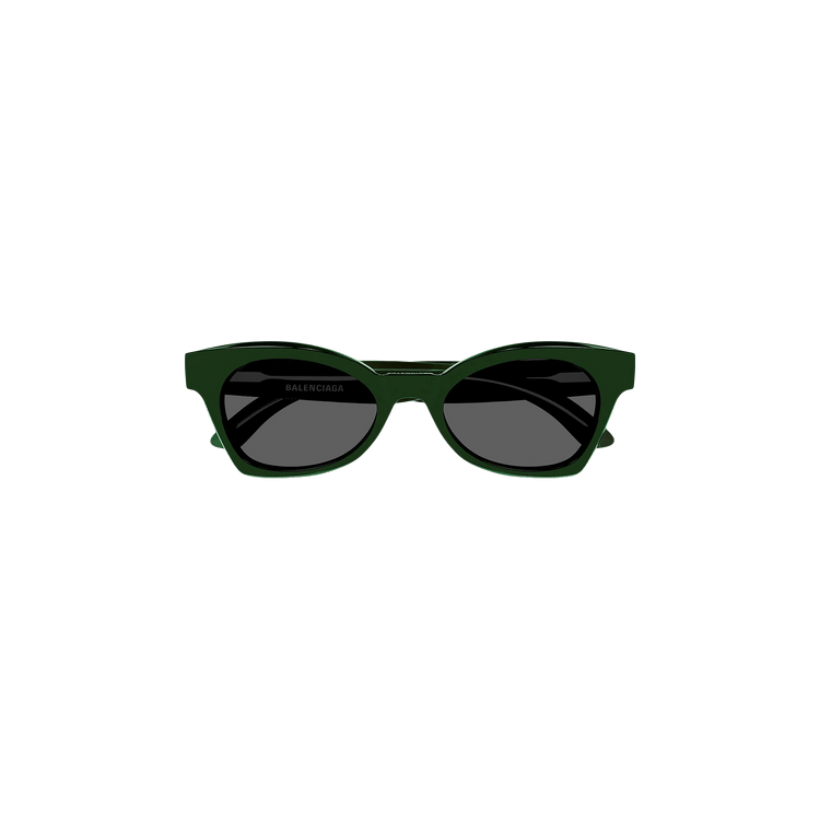 Balenciaga Cat Eye Sunglasses 'Green/Grey'