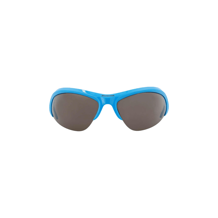 Balenciaga Wrap Around Sunglasses 'Light Blue/Silver/Grey'