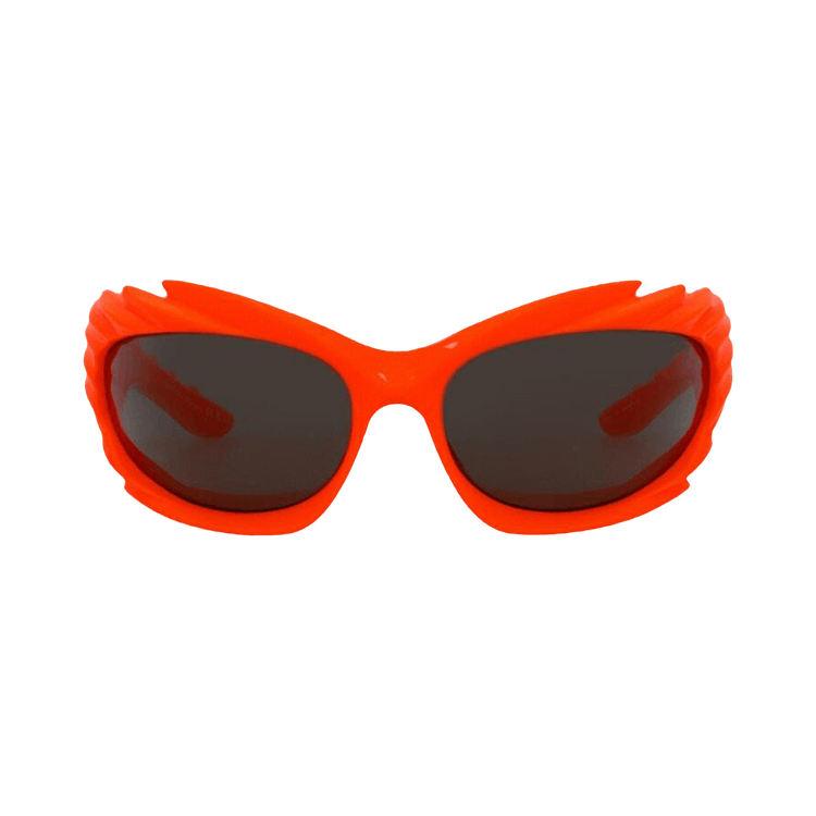 Balenciaga Wrap Around Sunglasses 'Orange/Grey'