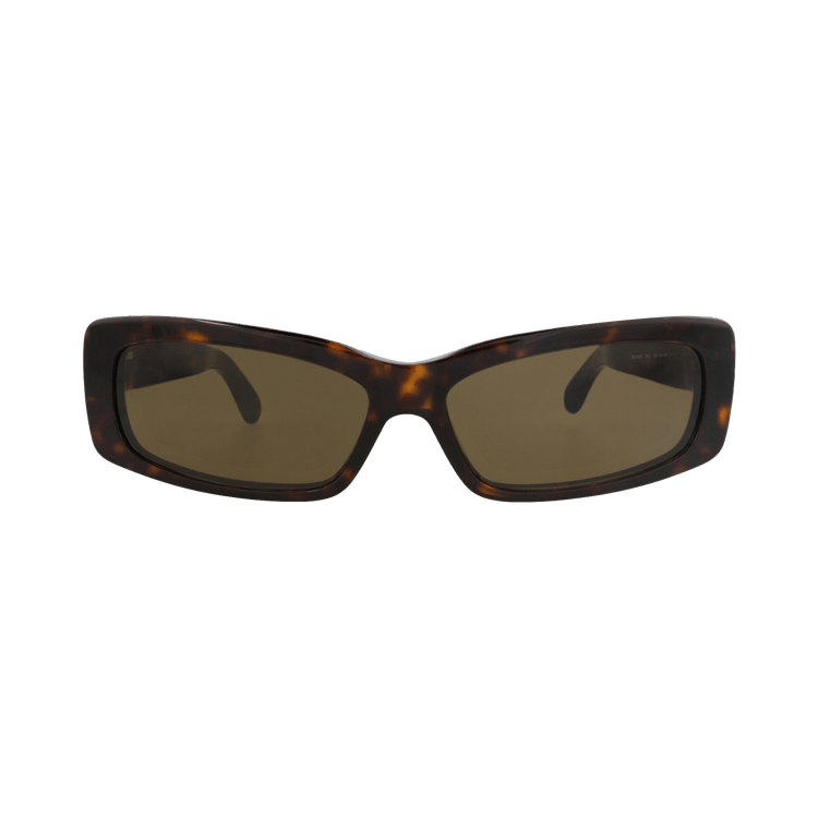 Balenciaga Square-Frame Recycled Acetate Sunglasses 'Havana/Brown'