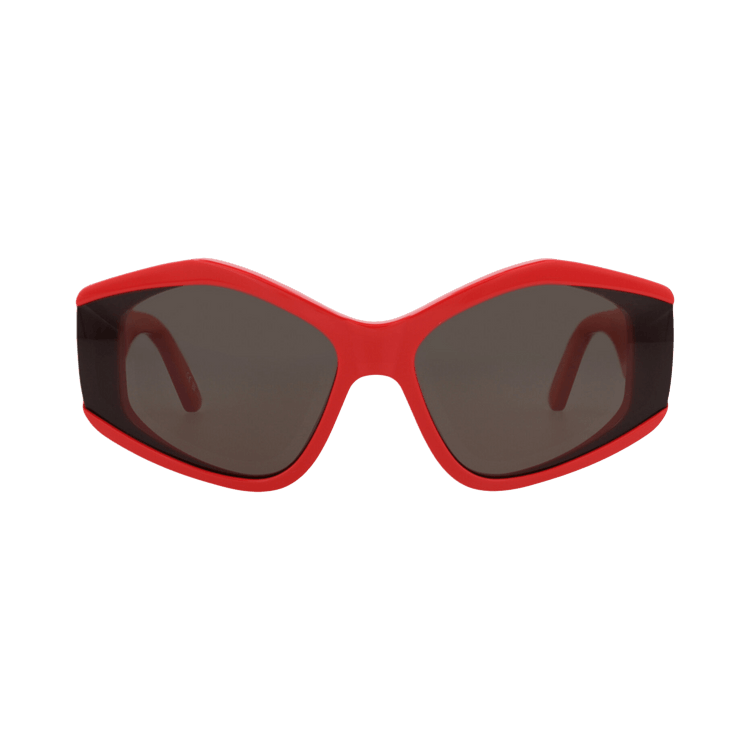 Balenciaga Cat Eye Sunglasses 'Red/Grey'
