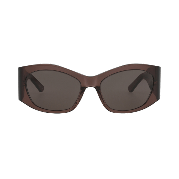 Balenciaga Square Sunglasses 'Brown/Grey'