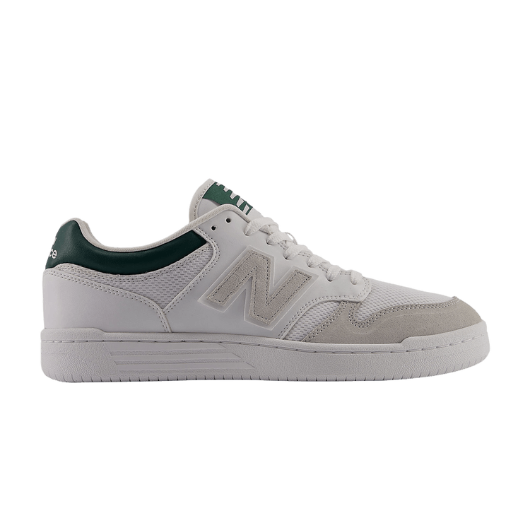 New Balance 480 'White Grey Nightwatch Green'
