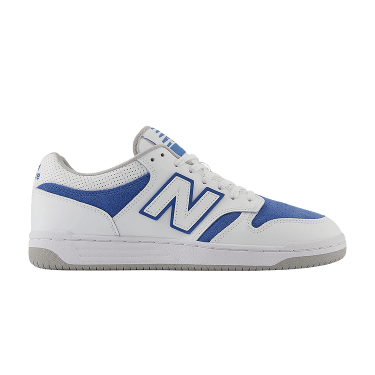 New Balance 480 'White Royal Blue Suede'