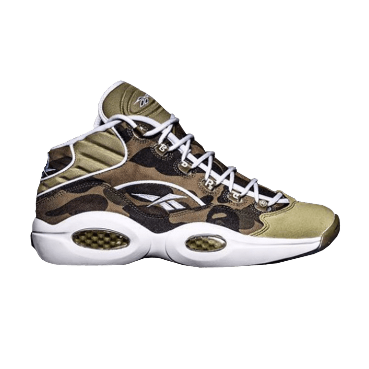 A Bathing Ape x Mita Sneakers x Reebok Question Mid '1st Camo'