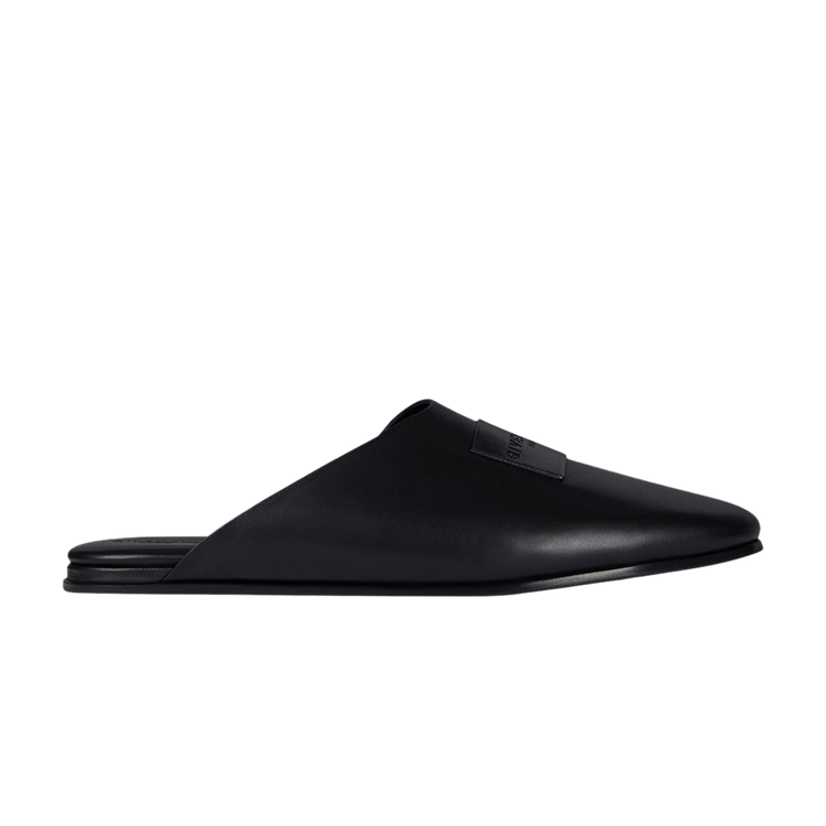 Givenchy Wmns Label Flat Mule 'Black'