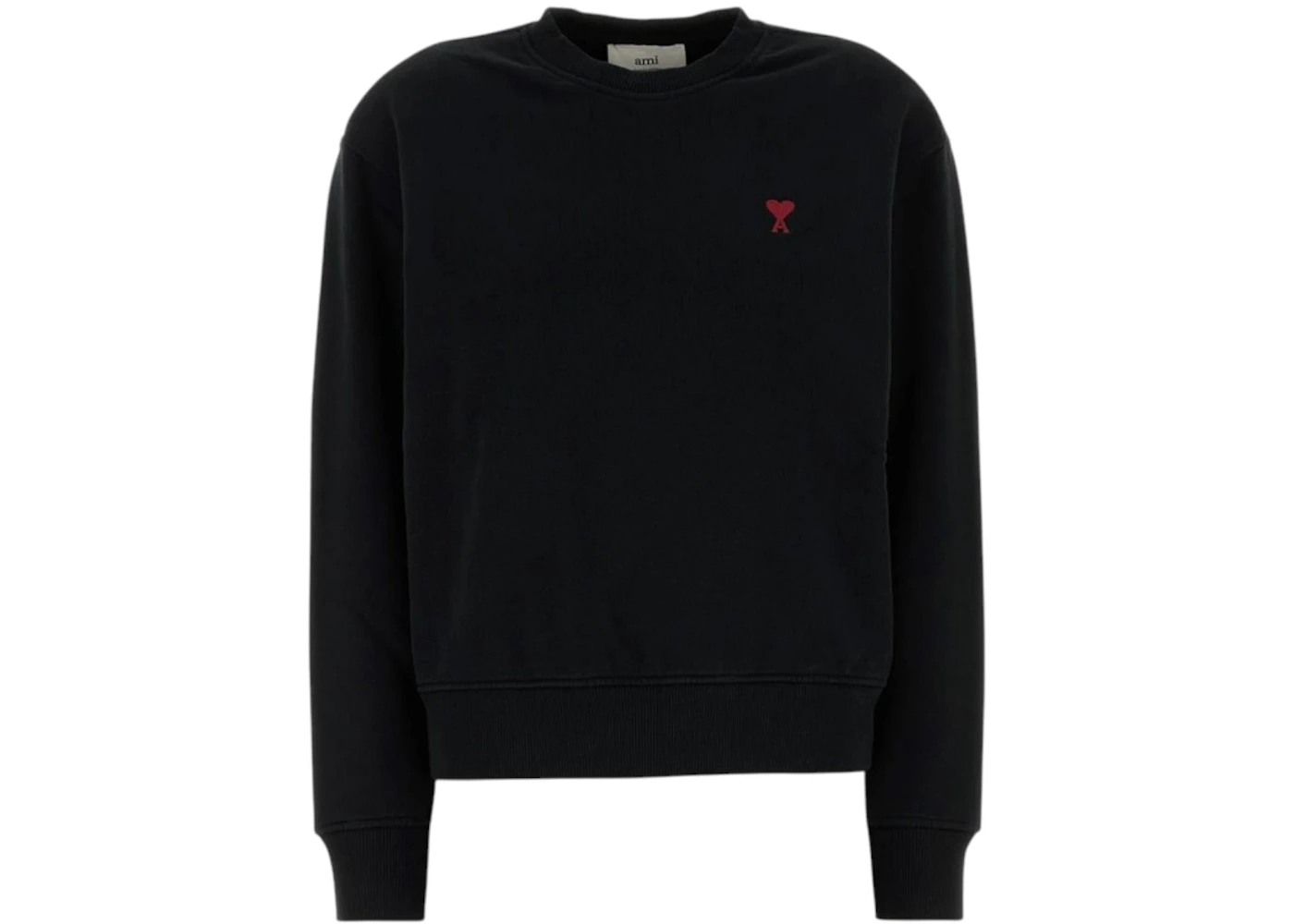 Ami Paris Logo Sweatshirt Black
