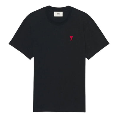 AMI Small Heart Logo T-shirt 'Black'