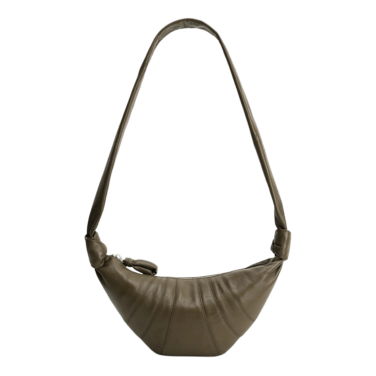 Lemaire Small Croissant Bag 'Dark Khaki'