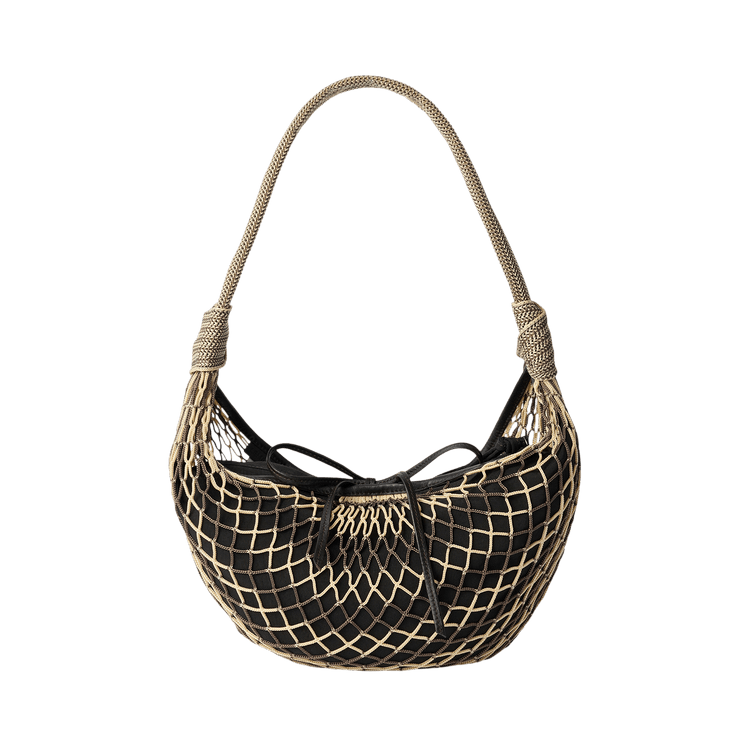 Lemaire Fortune Croissant Filt Bag 'Beige/Marron Glace'