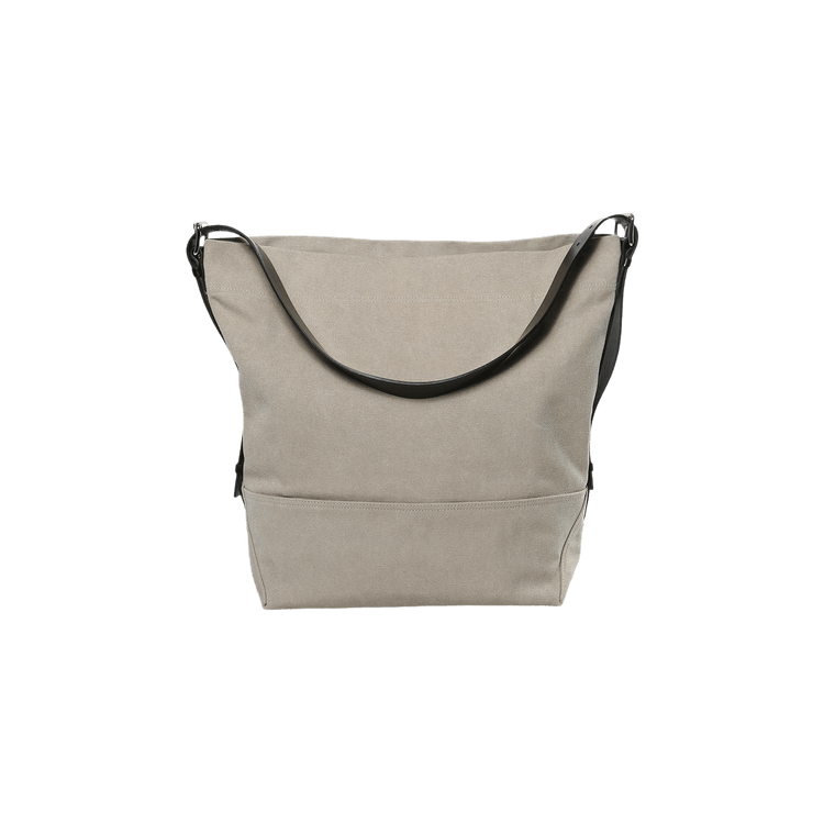 Lemaire Belted Tote Bag 'Dark Linen'