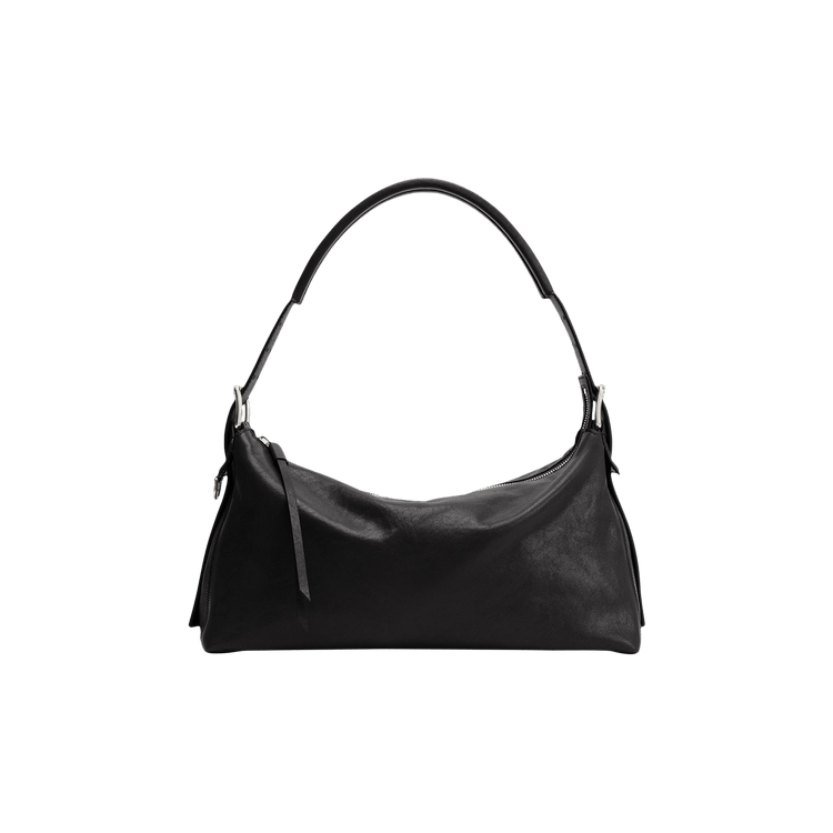 Lemaire Belted Baguette Bag 'Dark Chocolate'