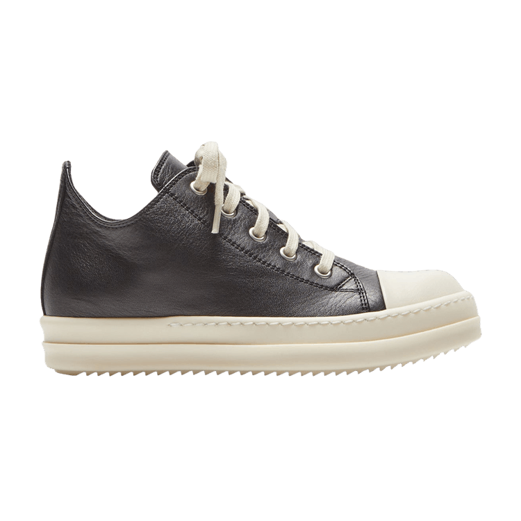 Rick Owens Low Sneaks Kids 'Black Milk'