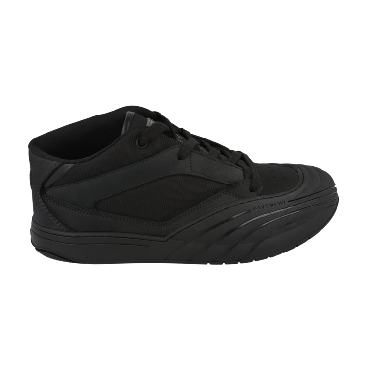 Givenchy Suede Trimmed Mid-Top Sneaker 'Black'