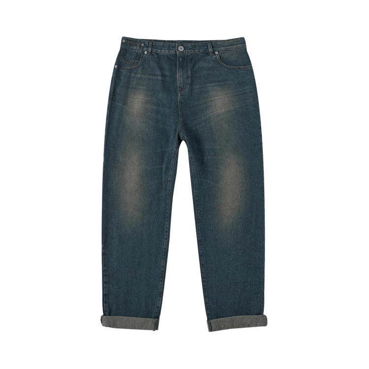 Balmain Vintage Straight Leg Jeans 'Navy'