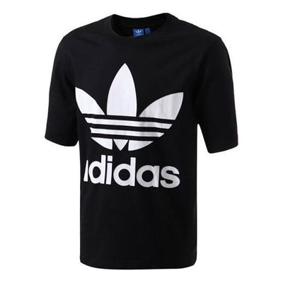 adidas originals Logo Causual Sports Male Black