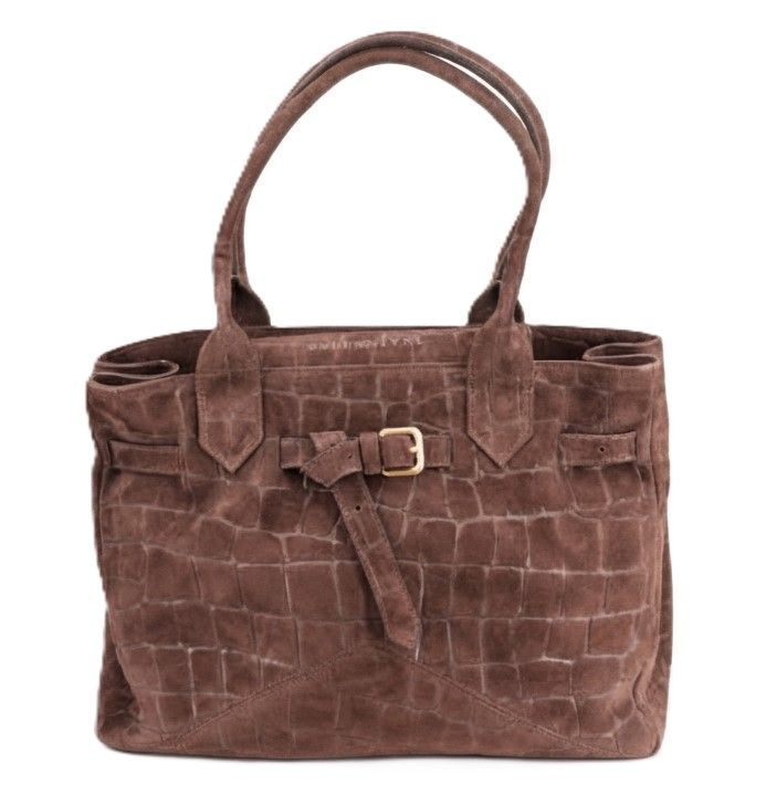 Ballantyne Buckled Trapeze Tote Bag