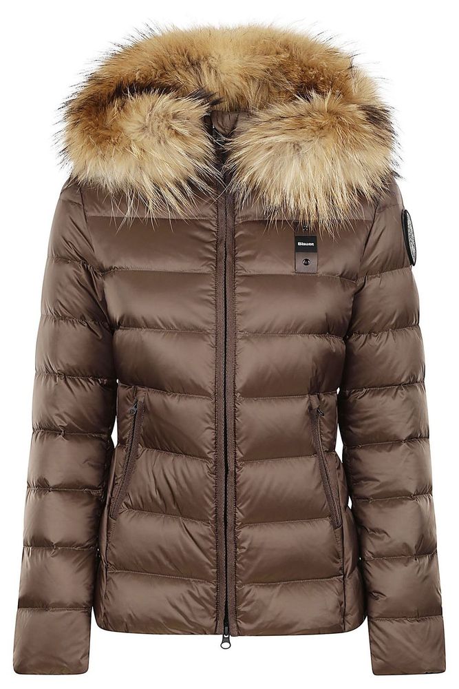 Blauer Quilted Hooded Down Jacket