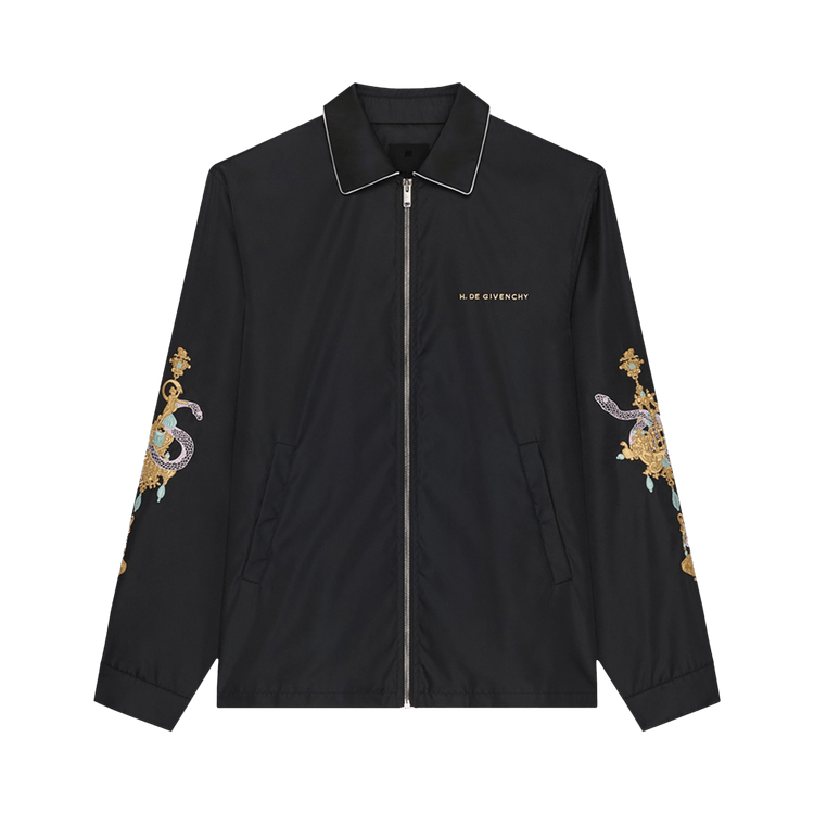 Givenchy Zipped Coach Jacket 'Black'