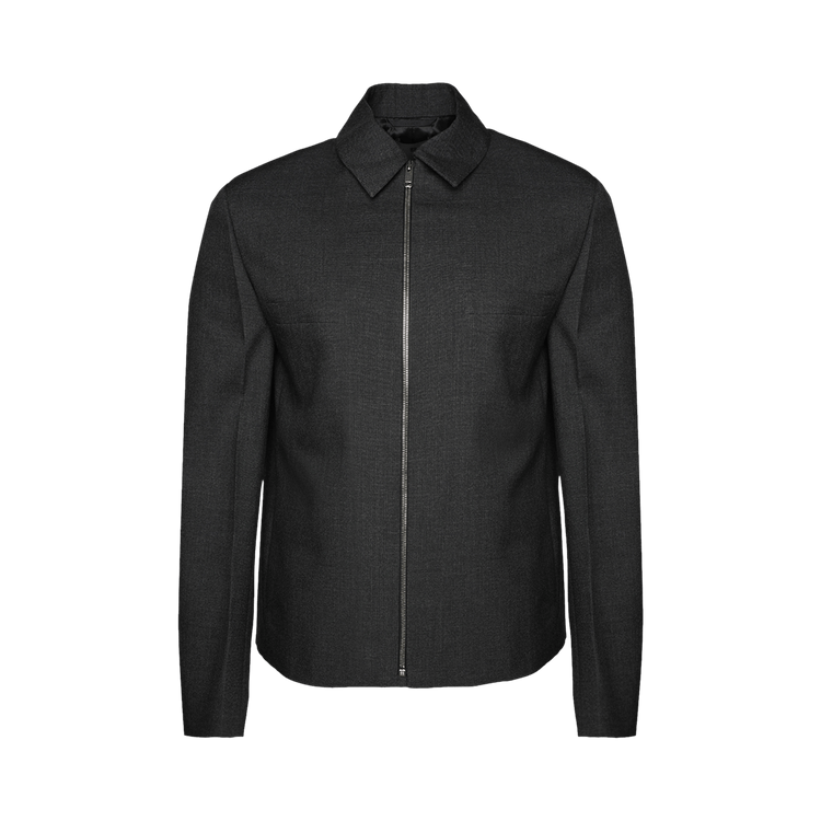 Givenchy Wool Shirt Jacket 'Grey Mix'