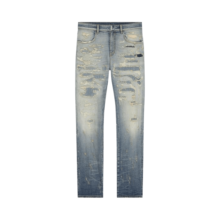 Givenchy Straight Fit 5 Pocket Jeans 'Light Blue'
