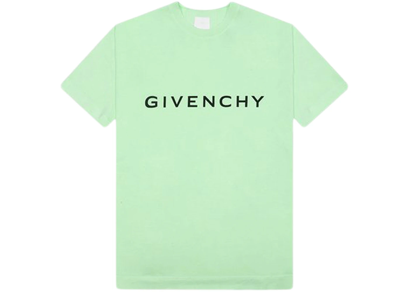 Givenchy Slim Fit Logo T-shirt Green