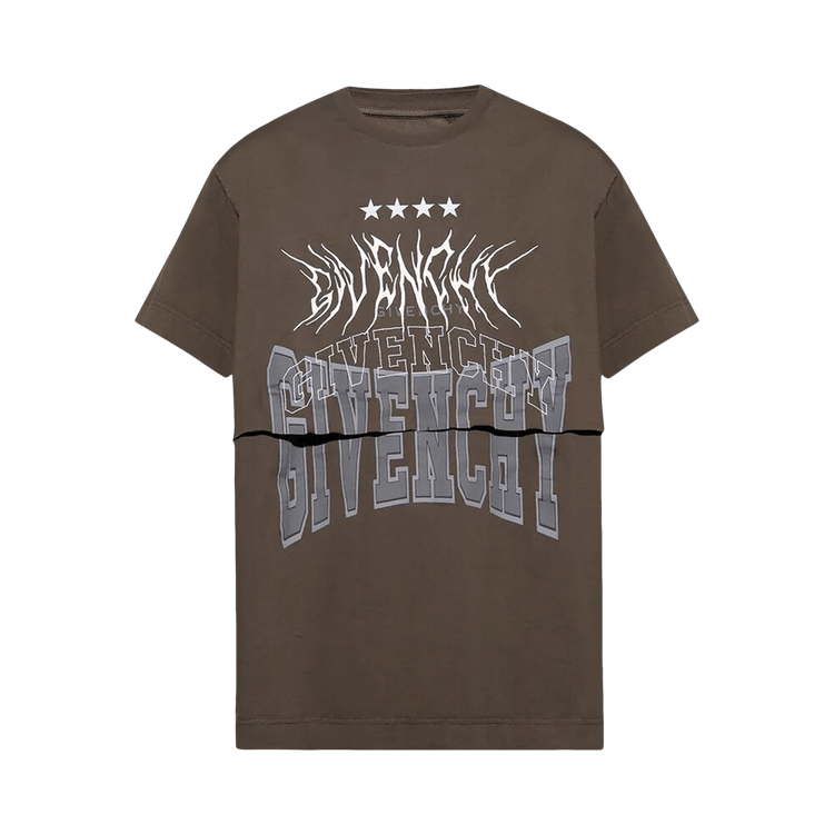 Givenchy Double Layered T-Shirt 'Medium Brown'