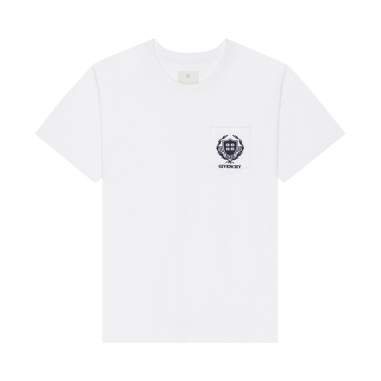 Givenchy Crest Logo T-Shirt 'White'