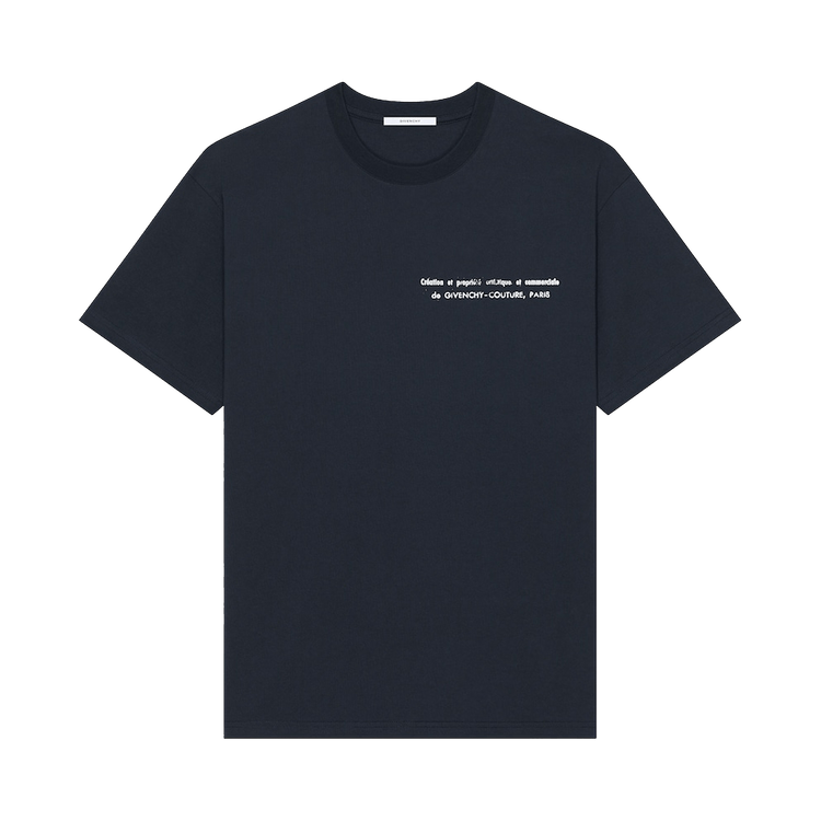 Givenchy Regular Fit T-Shirt 'Night Blue'