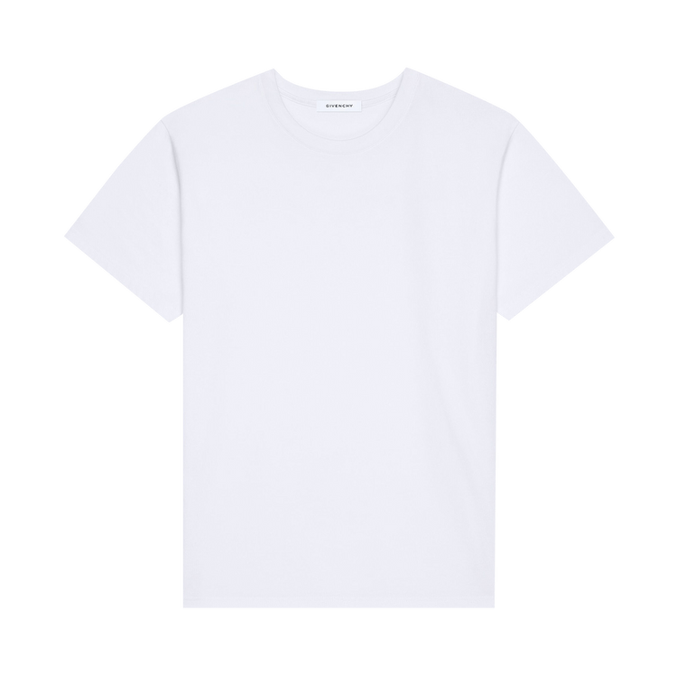 Givenchy Logo Printed Crewneck T-Shirt 'White'