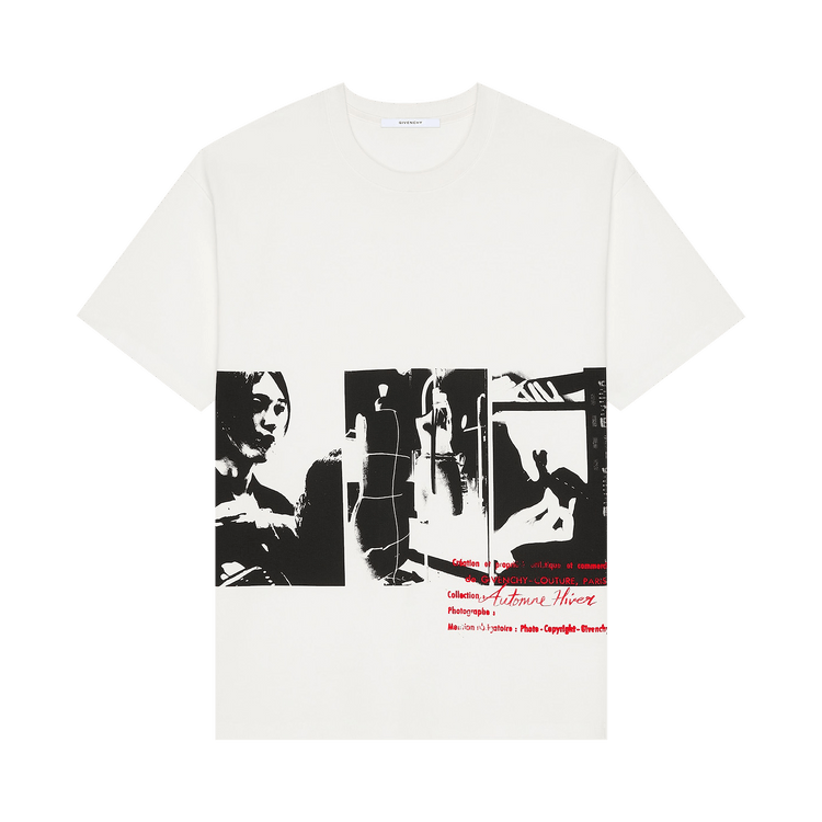 Givenchy Regular Fit T-Shirt 'Ivory'