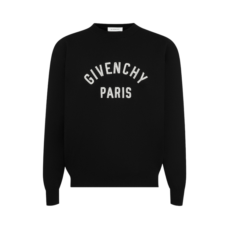 Givenchy Embellished Crewneck Sweater 'Black'
