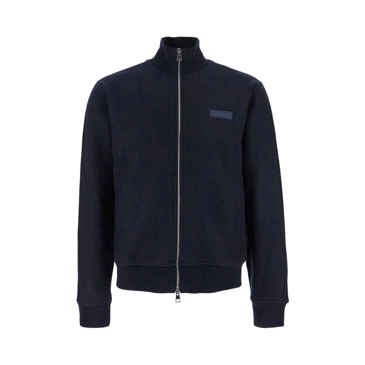 Givenchy Track Pintuck Sleeve Top 'Navy'