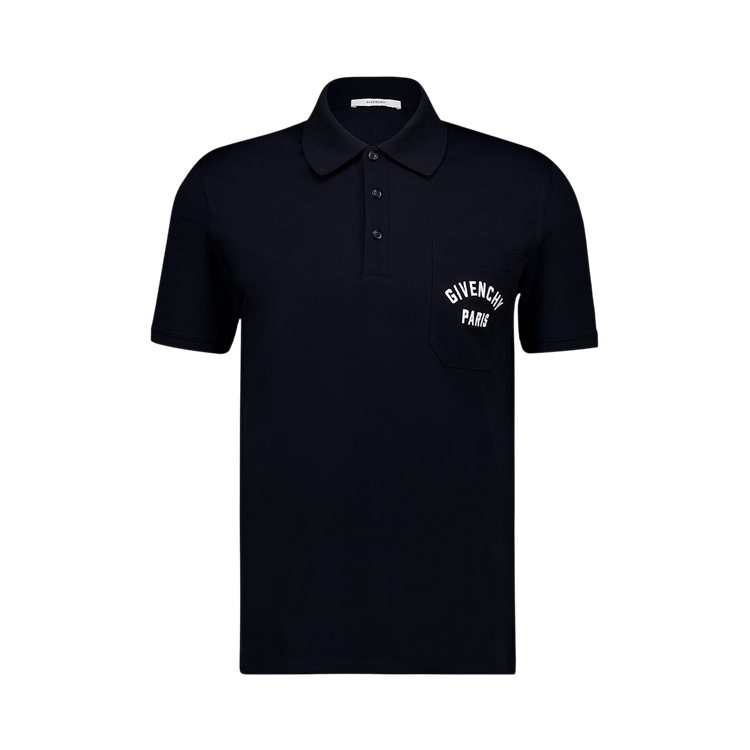 Givenchy Front Pocket Polo Shirt 'Dark Navy'