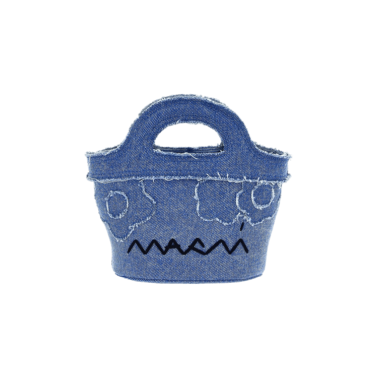 Marni Denim Micro Handbag 'Cobalt'