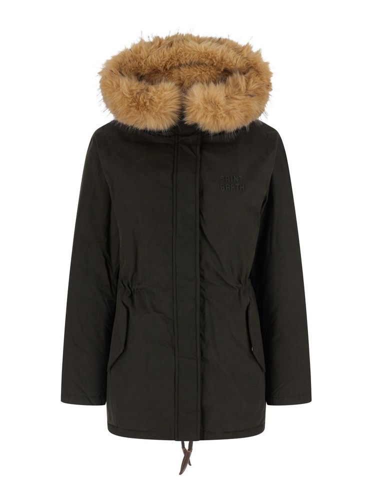 Mc2 Saint Barth Brenna Hooded Parka Coat